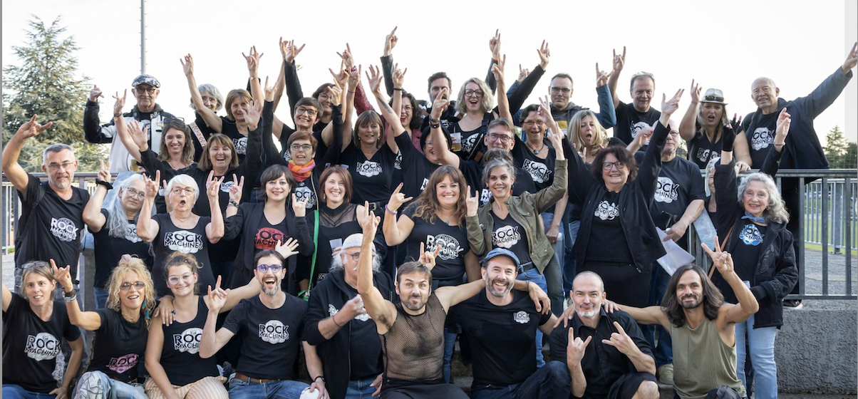 Avec 50 choristes sur scène, la Chorale « Rock Machines »  fête  et chante ses dix ans d’existence samedi 18 avril au Manège à Vienne