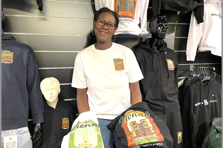 Viennoiseries-Elle propose des t-shirts mettant en valeur les monuments de Vienne ; vers une ferme maraichère ? ; et prochaine rénovation du monument aux morts