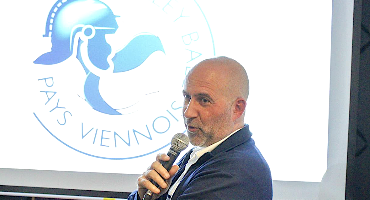 Alain Torossian, président du Volley-Ball Pays Viennois : « notre objectif est de monter en 1ère division nationale lors de la saison 2028/2029 »