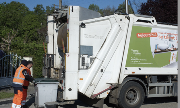 Vienne Condrieu Agglomération : il n’y aura pas de collecte des ordures ménagères le 1er mai