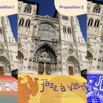 Jazz à Vienne : trois propositions pour la fresque des contremarches de la cathédrale Saint-Maurice, à vous de choisir…