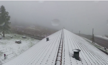 Avec la forte chute des températures, la neige est tombée cette nuit sur le Pilat, mais les « Saints de glace » arrivent…