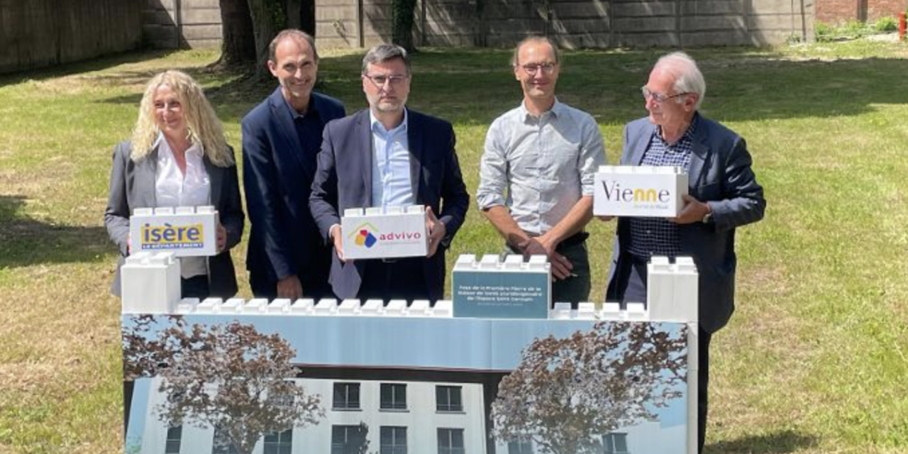 La 1ère pierre a été posée à l’Espace Saint-Germain : Vienne aura fin 2027 sa 1ère « Maison de Santé Pluriprofessionnelle »