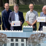 La 1ère pierre a été posée à l’Espace Saint-Germain : Vienne aura fin 2027 sa 1ère « Maison de Santé Pluriprofessionnelle »