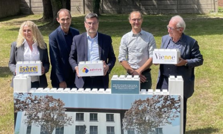 La 1ère pierre a été posée à l’Espace Saint-Germain : Vienne aura fin 2027 sa 1ère « Maison de Santé Pluriprofessionnelle »