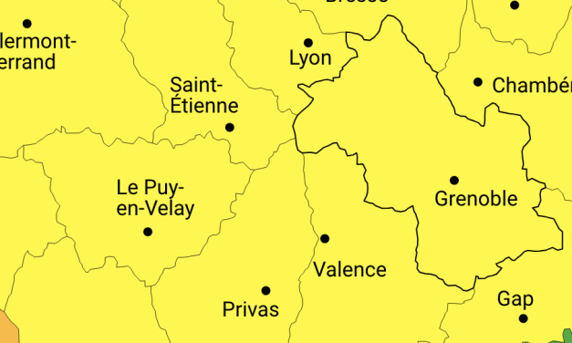 Début de semaine dès ce dimanche soir  sous le signe de l’humidité : l’Isère placée en vigilance aux orages