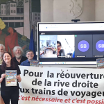Maires et associations d’usagers annoncent un « Train en fête » le 24 octobre pour promouvoir le retour des trains de voyageurs sur la rive droite du Rhône