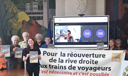 Maires et associations d’usagers annoncent un « Train en fête » le 24 octobre pour promouvoir le retour des trains de voyageurs sur la rive droite du Rhône