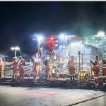 36 000 tonnes d’enrobés coulés sur les chaussées sur 12 km : la rénovation de l’A7 entre Ternay et Vienne est terminée…