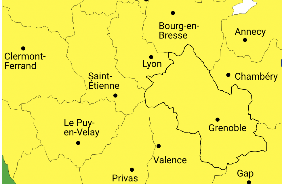 L’Ascension aux tisons : l’Isère placée en vigilance aux orages, mais aussi à la neige et au verglas !