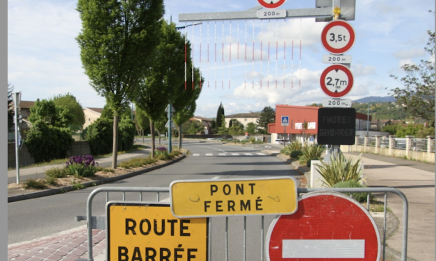 Suite à une alerte sur un câble, le pont de Condrieu fermé ce jeudi aux piétons et cyclistes pendant plusieurs  heures, avant de réouvrir…