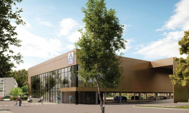 Viennoiseries, commerce- Nouvel Aldi du quartier de l’Isle : pose de la 1ère pierre, le 26 juin ; Un glacier bientôt place François Mitterrand