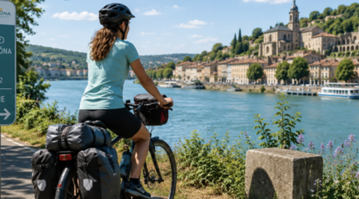 Une « appli » lyonnaise à destination des cyclotouristes de la Via Rhôna recherche à Vienne ses « Bikesitters » contre rémunération