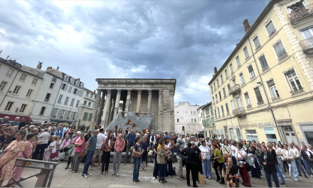 Près de 300 personnes devant le Palais de Justice  de Vienne pour un rassemblement en mémoire de Lyhanna : émotion et colère