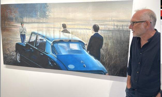 Un nouvel artiste viennois expose à « l’Autre Galerie » de la rue Marchande : Thibault Germond, adepte de la « figuration narrative »