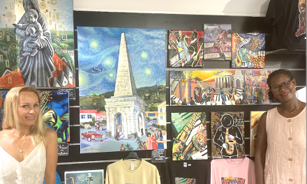 L’artiste peintre Marina Pavlova expose ses peintures rue Marchande à Vienne