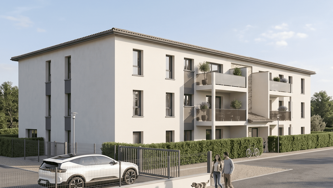 Un programme immobilier de 14 logements sociaux  sera livré au printemps 2027 à Auberives-sur-Varèze
