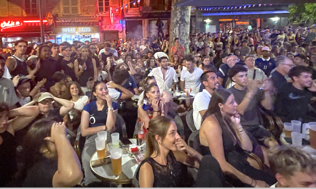 Coupe du monde-Un quart de finale très encadré sur une Fan Zone du cours Brillier à Vienne  archi-bondée