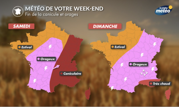 Isère : la fin de la 5ème canicule se dessine après le 15 août avec le retour des orages