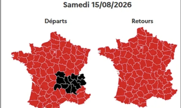 Chassé-croisé du 15 août : la journée de samedi classée noire en Auvergne-Rhône-Alpes