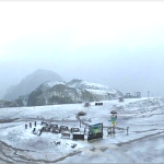 Isère-De la neige en pleine canicule ? Non, de la grêle !