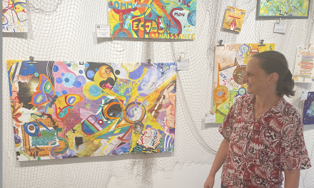 Les expositions reprennent à l’Autre Galerie : actuellement,  la Viennoise Catherine Pommier, » maraichère d’idées »…
