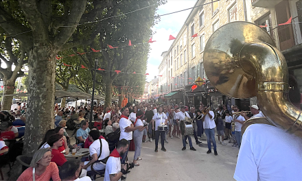 Retour en images sur la Feria  qui  dimanche a coloré en rouge le cours Brillier à Vienne