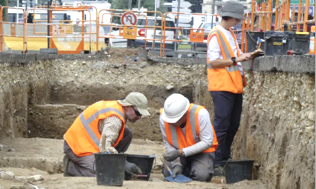 « Révélations sous l’asphalte, six mois d’exploration sous le cours Brillier » : bientôt une conférence archéologique sur les fouilles du cours