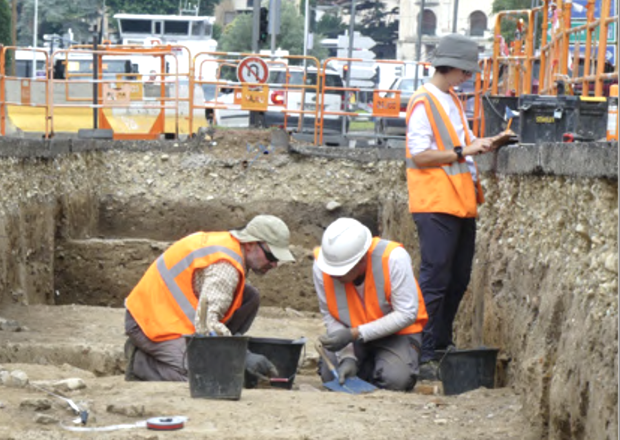 « Révélations sous l’asphalte, six mois d’exploration sous le cours Brillier » : bientôt une conférence archéologique sur les fouilles du cours