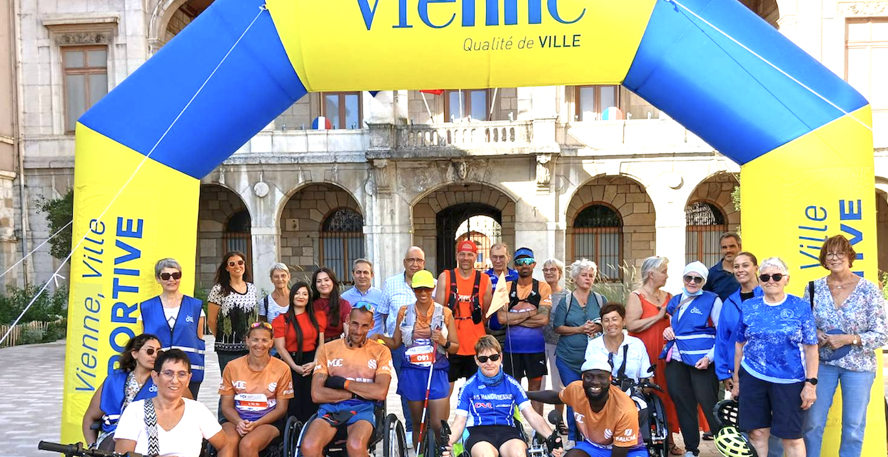 Mélangeant coureurs valides et en situation de handicap, le « Marathon des Capables » fait pour la 1ère fois halte à Vienne