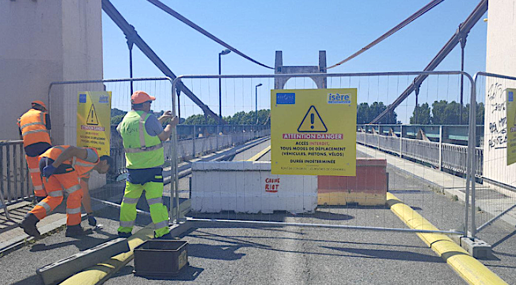 La canalisation de propylène passe désormais sous le Rhône : une nouvelle étape des travaux du pont de Condrieu a été franchie