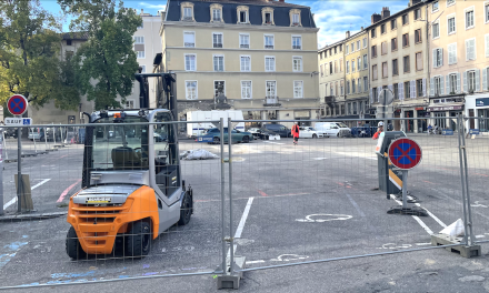 Travaux de la place François Mitterrand à Vienne : c’est parti depuis ce matin