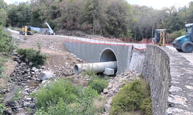 Deux ans après sa destruction, le pont de Chorieux désormais reconstruit : la route entre Chavanay et Pélussin rouvre demain vendredi 16 octobre