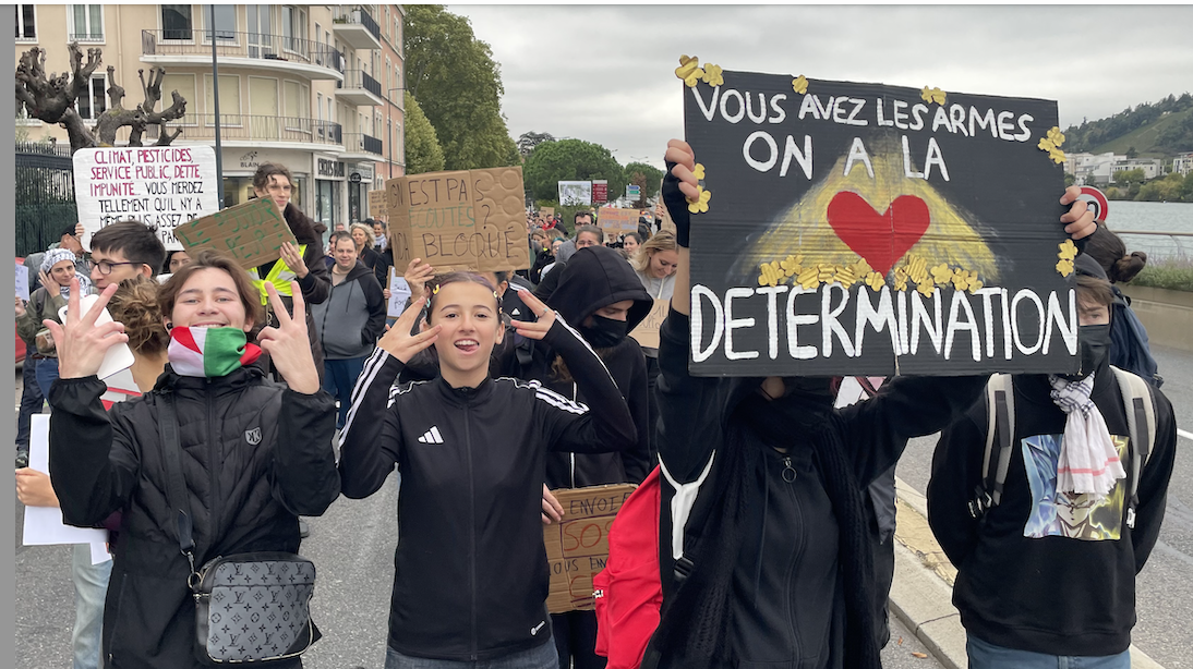 Mobilisation lycéenne : un Acte II annoncé à Vienne sur les réseaux sociaux, autant de manifestants que samedi dernier ?