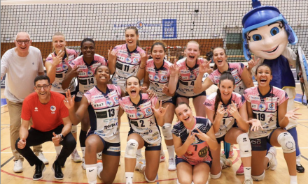 Elite-Premier match de championnat pour le Volley-Ball Pays vVennois, première victoire à Saint-Romain-en-Gal !