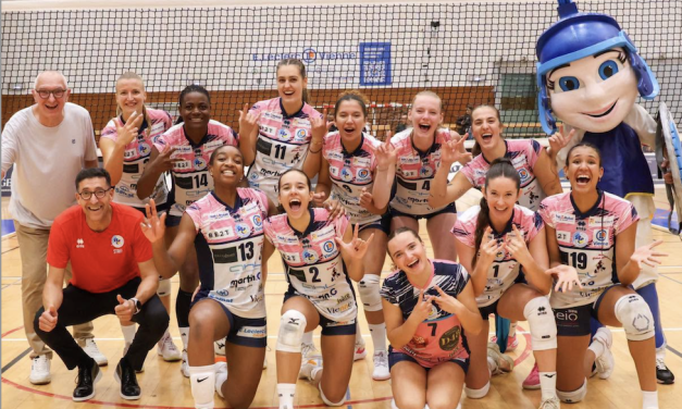 Elite-Premier match de championnat pour le Volley-Ball Pays vVennois, première victoire à Saint-Romain-en-Gal !