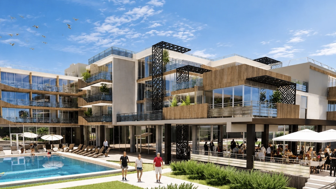 Un hôtel de 148 chambres et spa verra le jour en 2029 au Golf du Verger à Saint-Symphorien-d’Ozon
