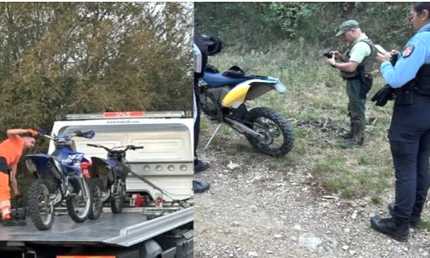 Contrôles motocross dans le Pilat : trois engins saisis, l’un des conducteurs refuse d’obtempérer