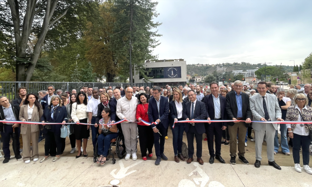 Inauguration en fanfare du cours Brillier : une nouvelle entrée de Vienne à 8,5 millions d’euros